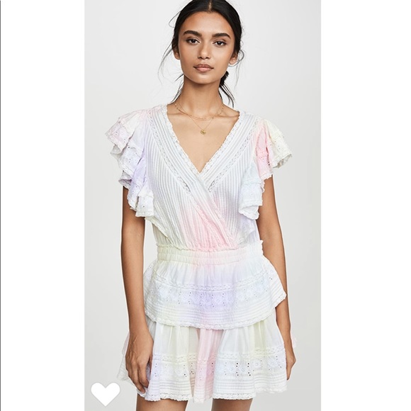 LoveShackFancy Dresses & Skirts - Loveshackfancy Gwen Dress Multi Size L NWT